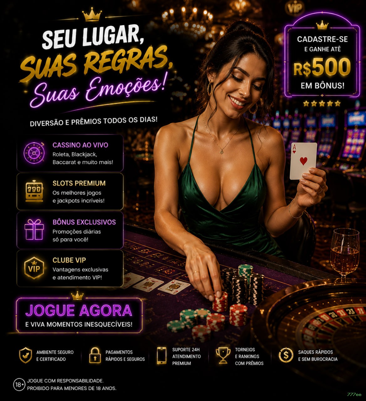Siga a 777ee no Facebook